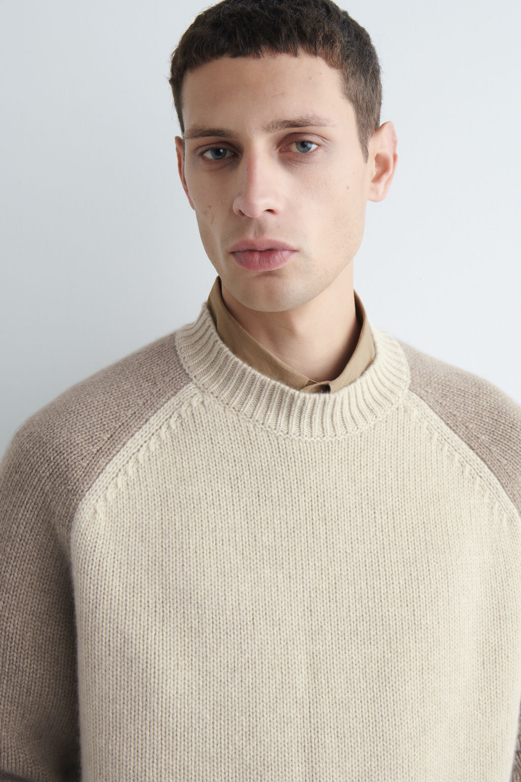 JERSEY CASHMERE EN BLOQUES DE COLOR - H&m фото 7
