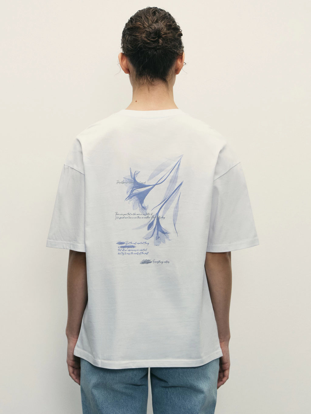 Базовая футболка с принтом / Zarina  фото 3