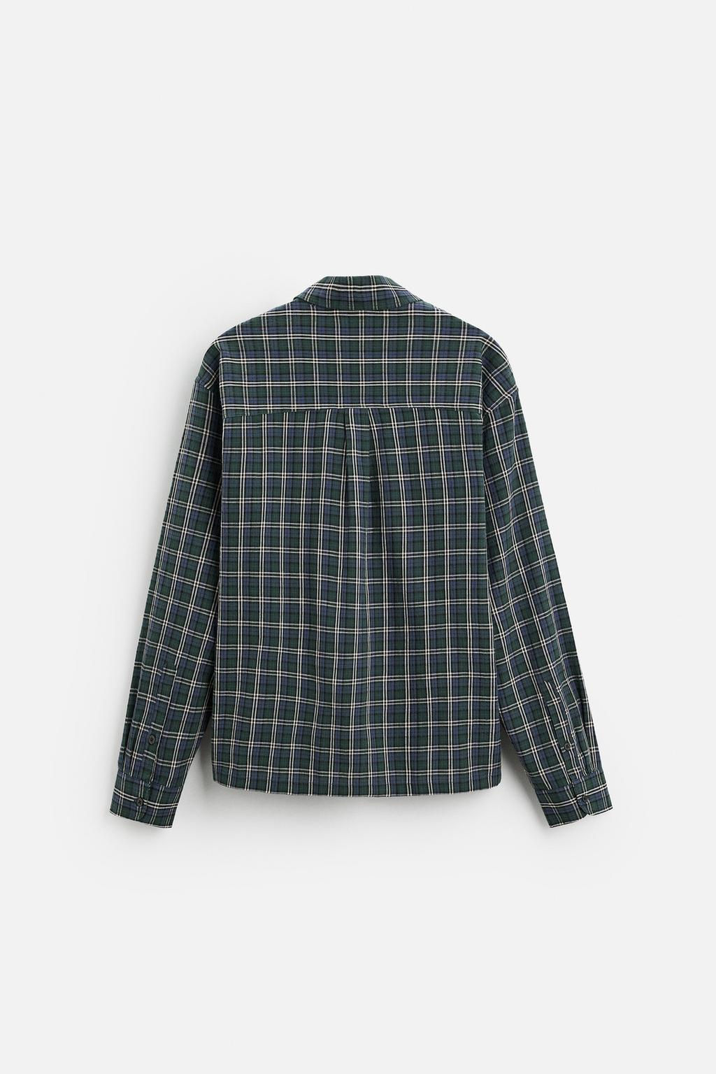 CHECK SHIRT - Zara фото 7