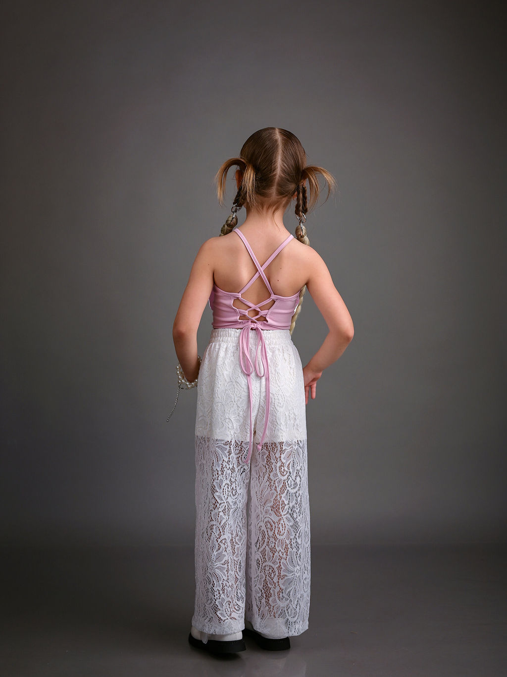 Ш48/4-Г Брюки Гипюр - Baroshakids фото 2