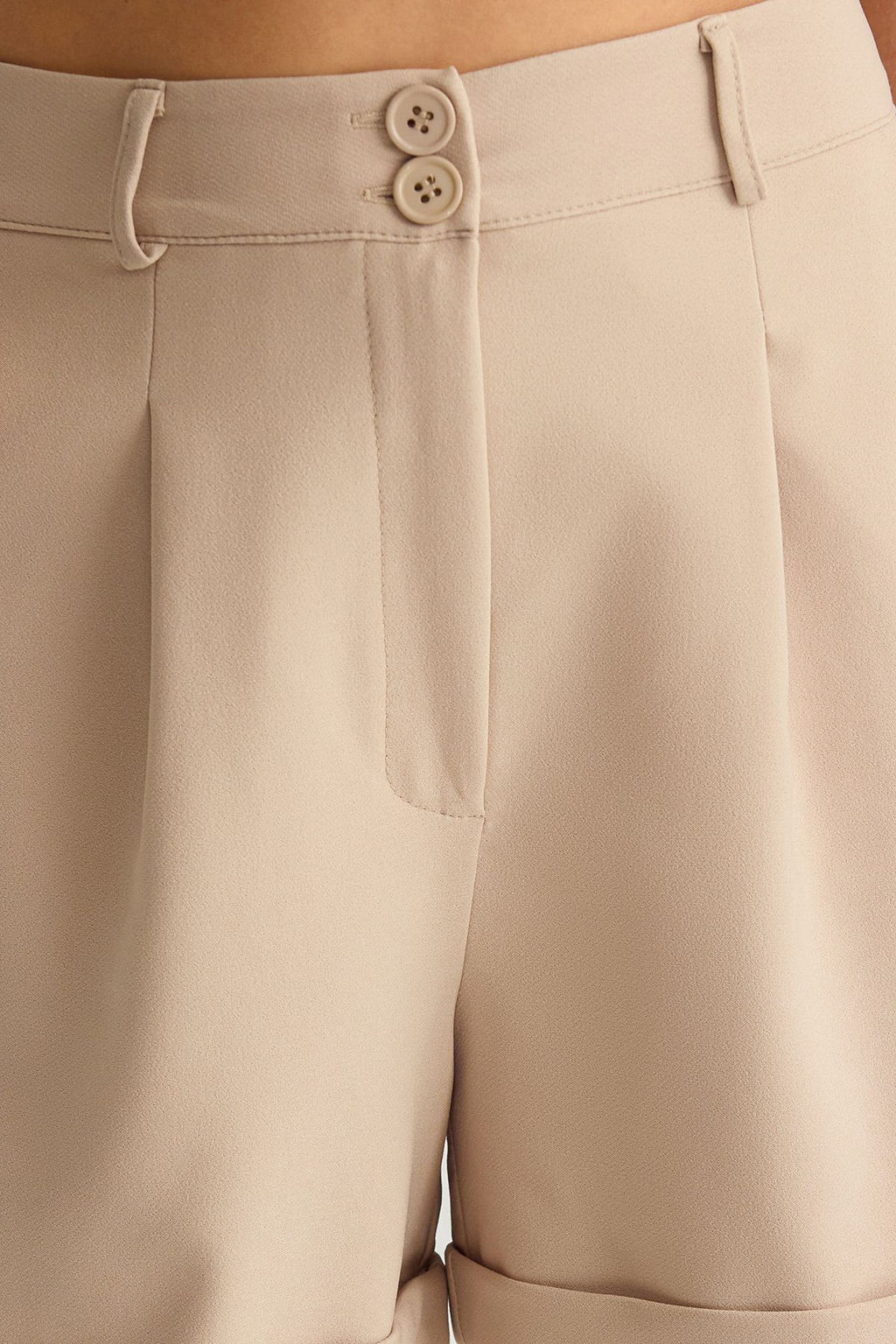 TRENDYOLMILLA Vizon Regular Kal?p Dokuma Sort & Bermuda TWOSS21SR0478  фото 3