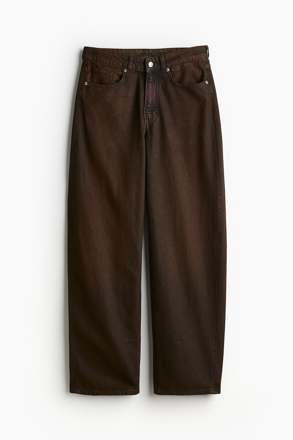 Pantalon revestido de sarga - H&m фото 9
