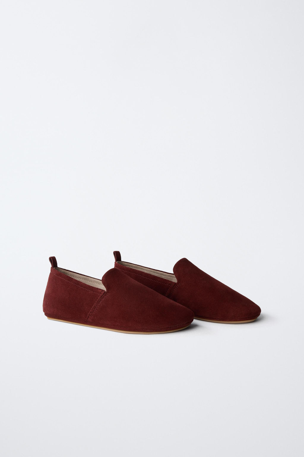 BABUCHA PIEL LIMITED EDITION / Rojo Burdeos - Zara фото 3