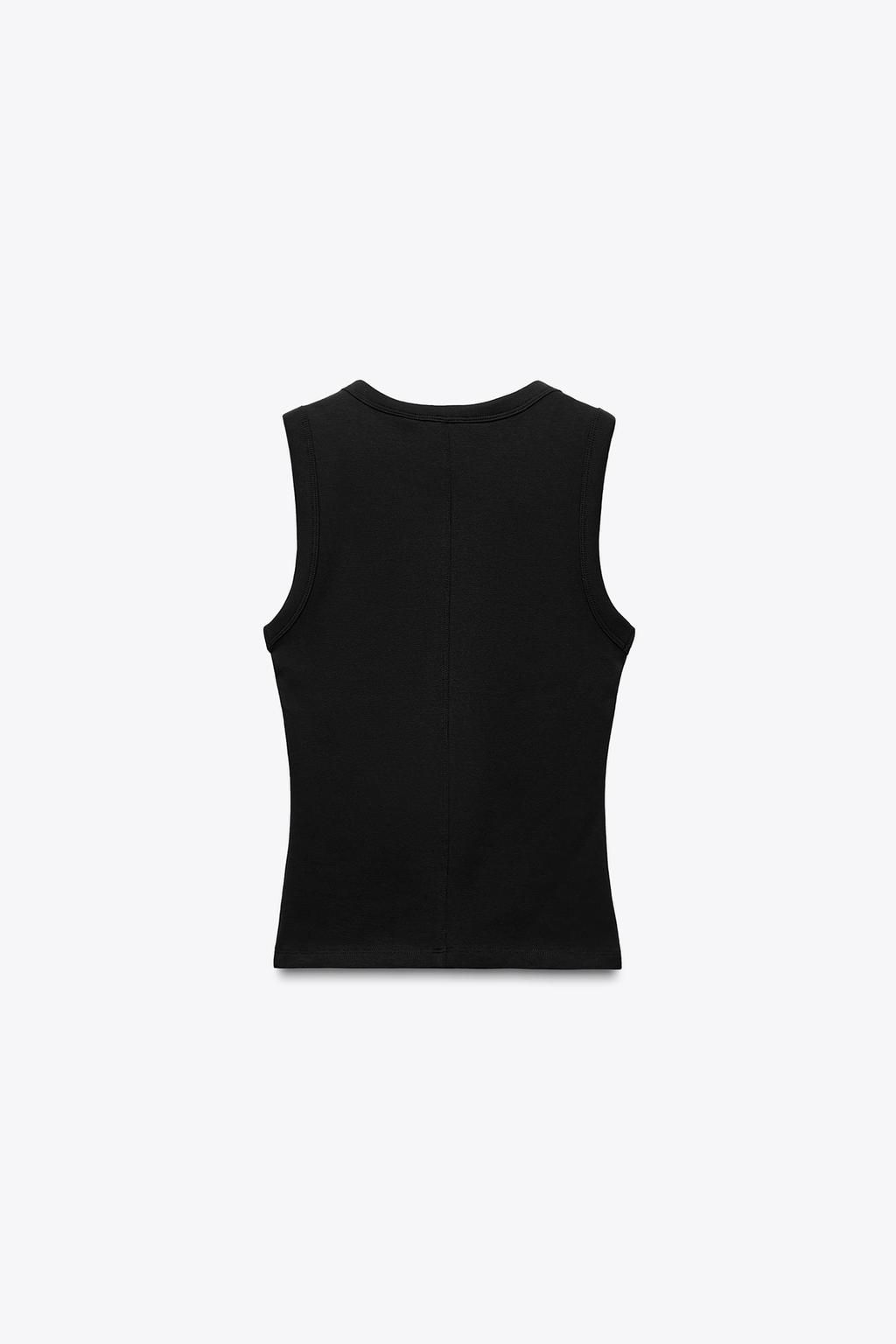 RIBBED TOP - Zara фото 33
