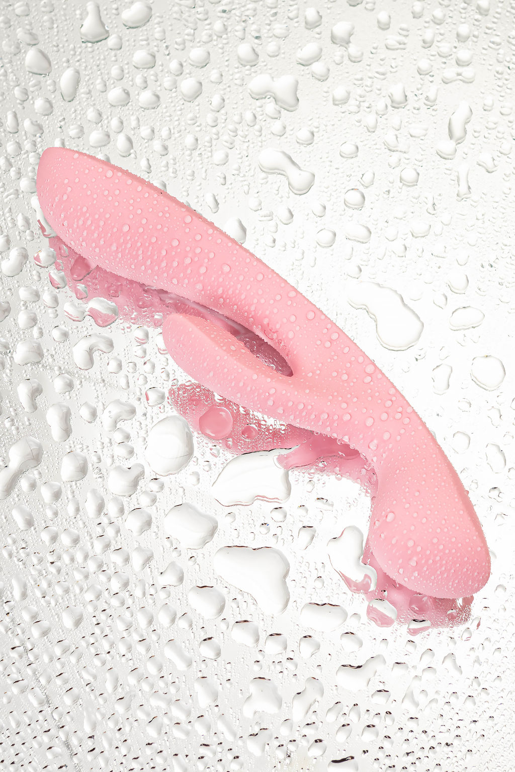 Нереалистичный вибратор Satisfyer Triple Oh, силикон, розовый, 24 см  фото 17