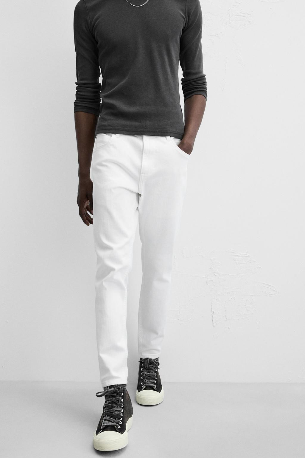 CROPPED SKINNY FIT JEANS - Zara фото 6