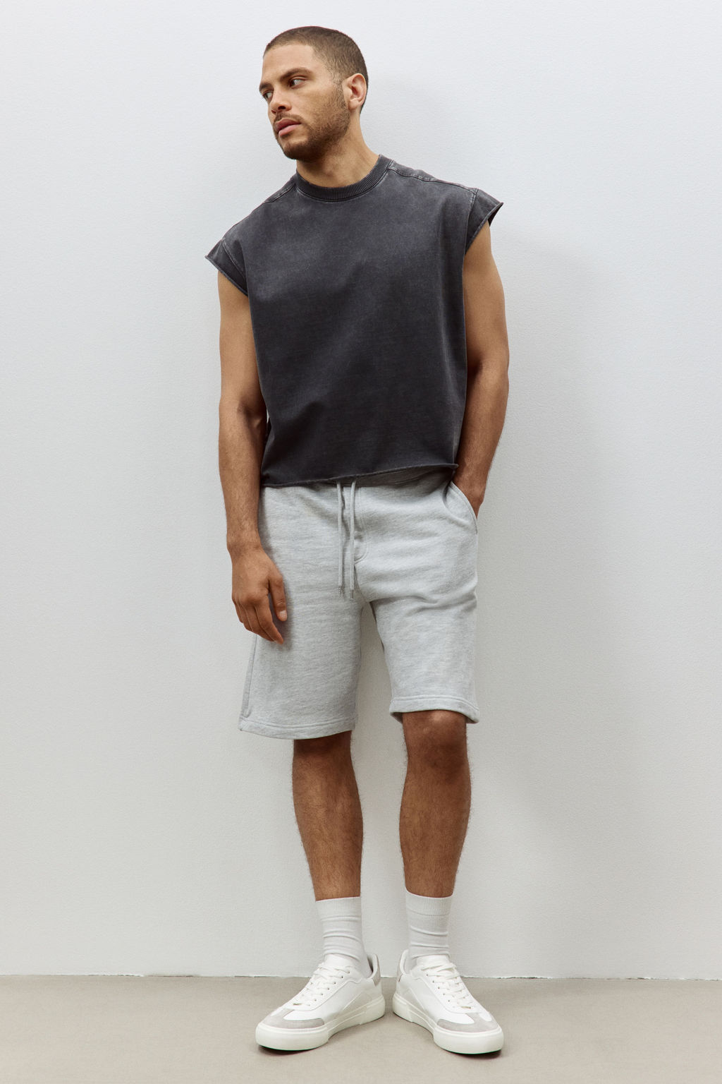 Pantal?n corto Relaxed Fit - H&m фото 4