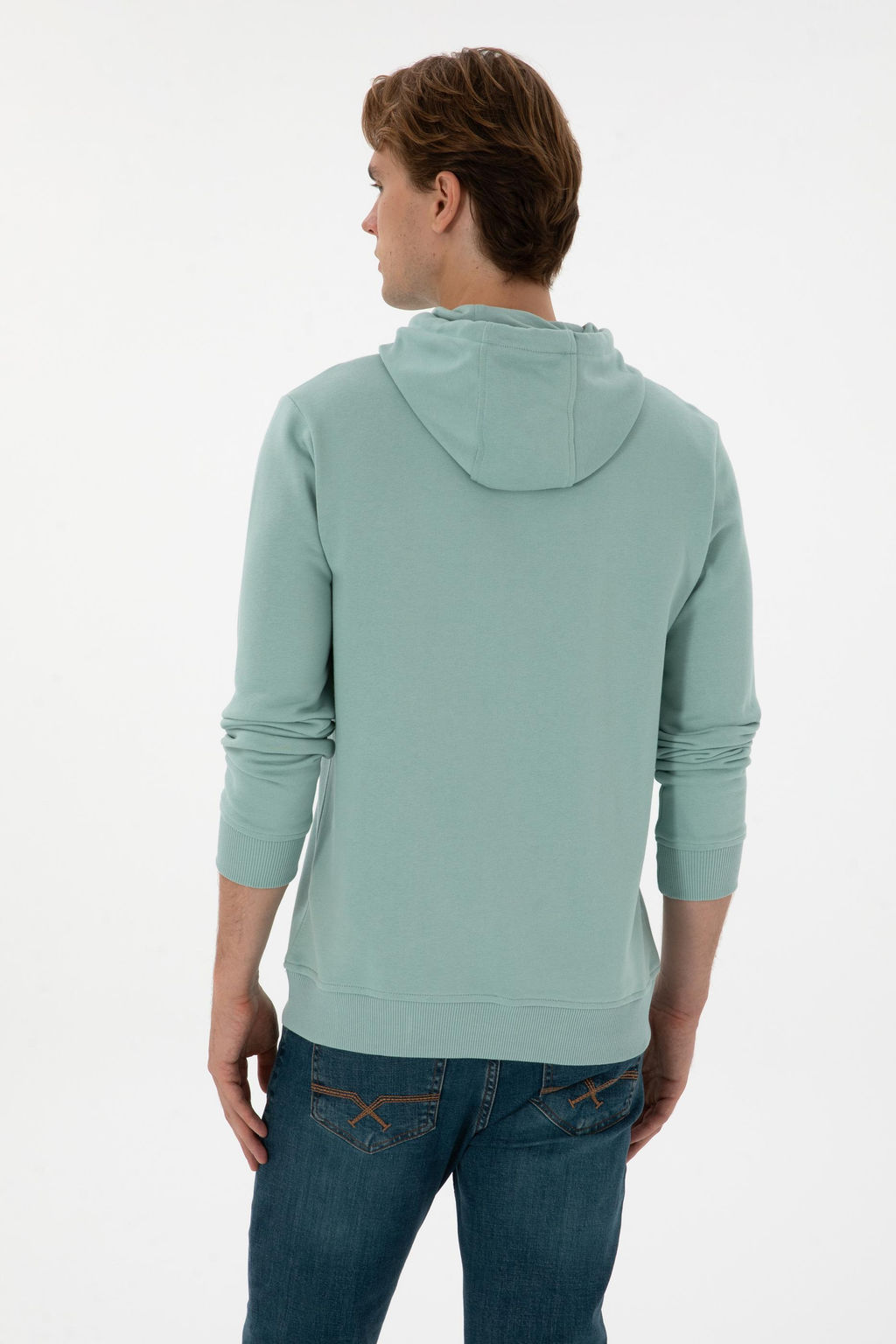 Erkek Mint Sweatshirt Sepette S_rpriz _ndirim - U.s. polo assn фото 5