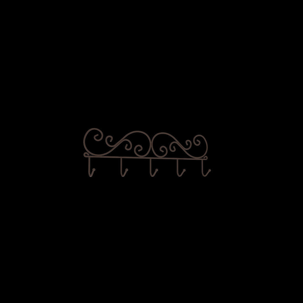 Вешалка "Кружева 5" (Коричневый)