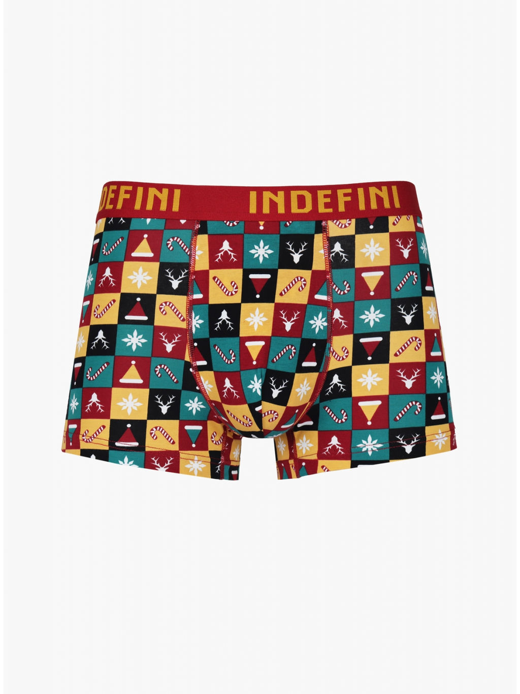 Мужские трусы боксеры Индефини (Арт. 631000-2143MGF) - Indefini фото 5