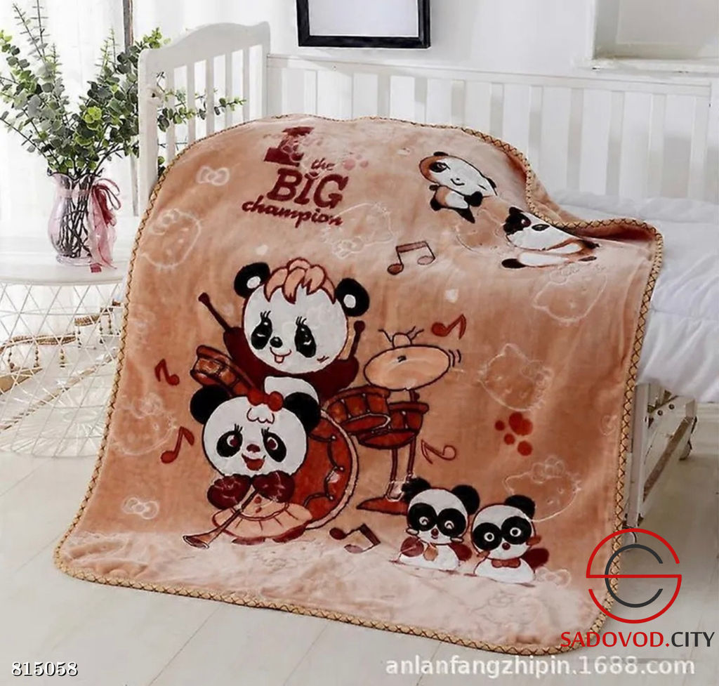 Плед на флисе для детей