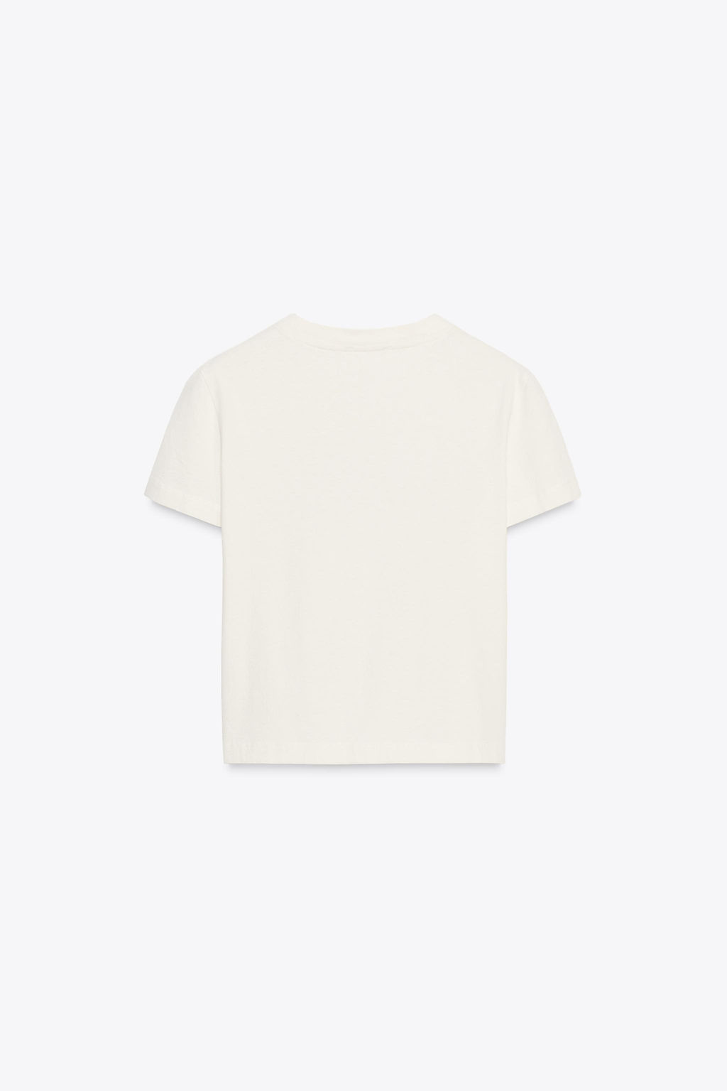 WASHED T-SHIRT WITH SLOGAN - Zara фото 6