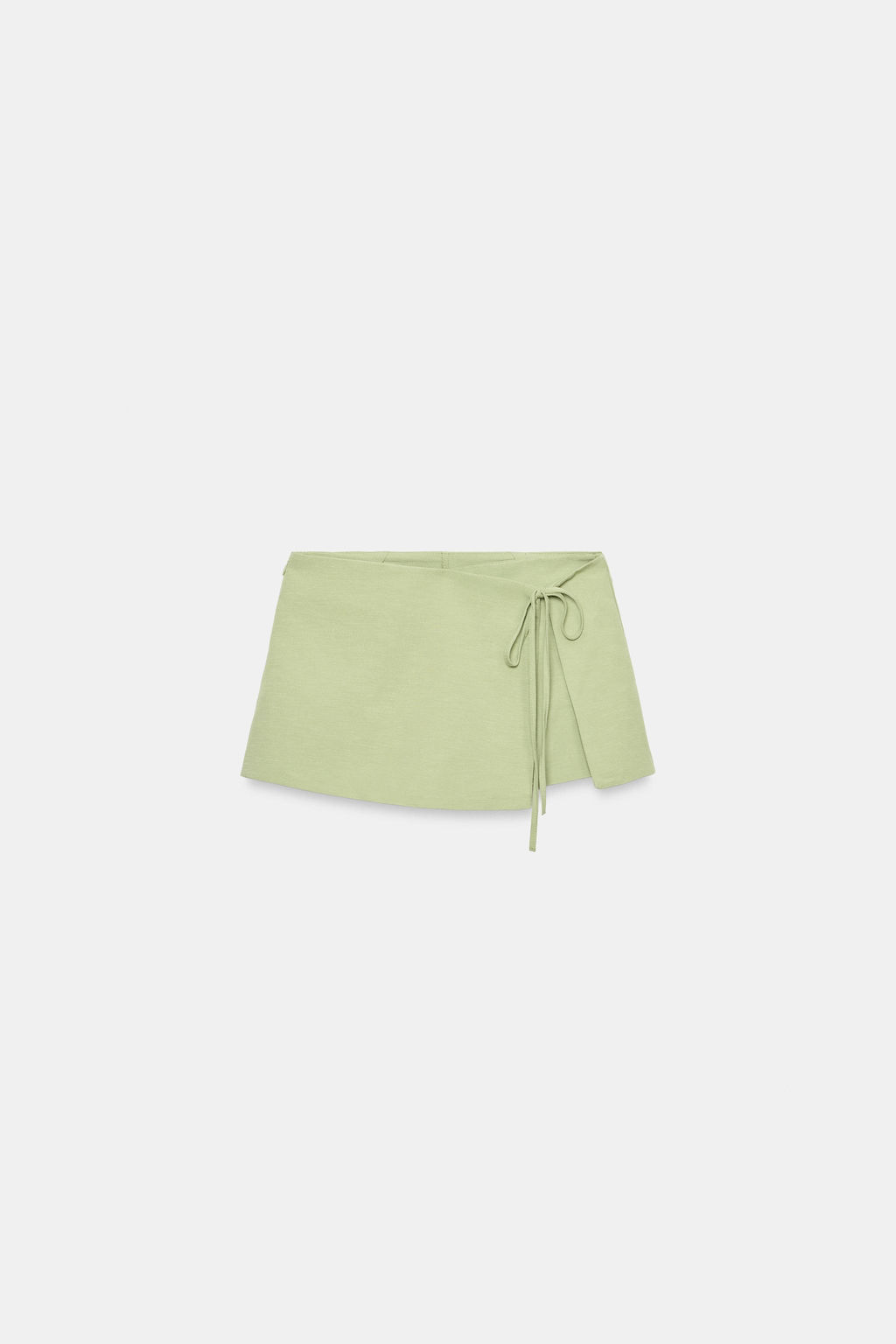 FALDA PANTAL?N LAZADA / Verde medio - Zara фото 6