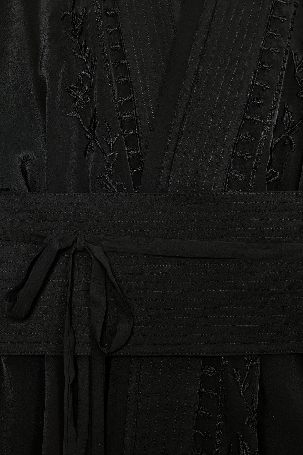 ZW COLLECTION LIMITED EDITION EMBROIDERED SASH KIMONO - Zara фото 8