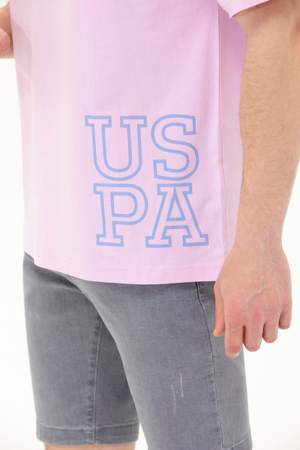 U. S. Polo Assn Мужская футболка оверсайз с круглым вырезом Magnolia - U.s. polo assn фото 14