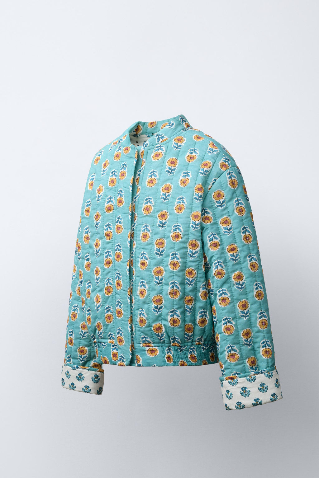 PRINTED PUFFER JACKET - Zara фото 2
