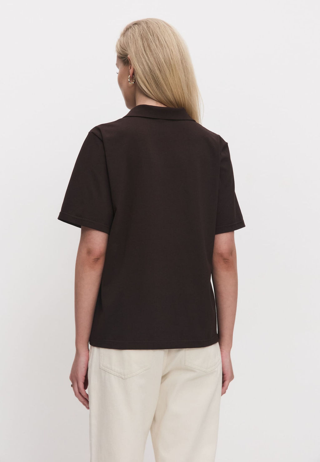 Футболка-поло женская 25234-492 мокко - Avese фото 139