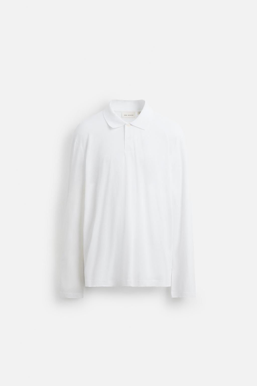 LIGHTWEIGHT COTTON POLO SHIRT - Zara фото 8
