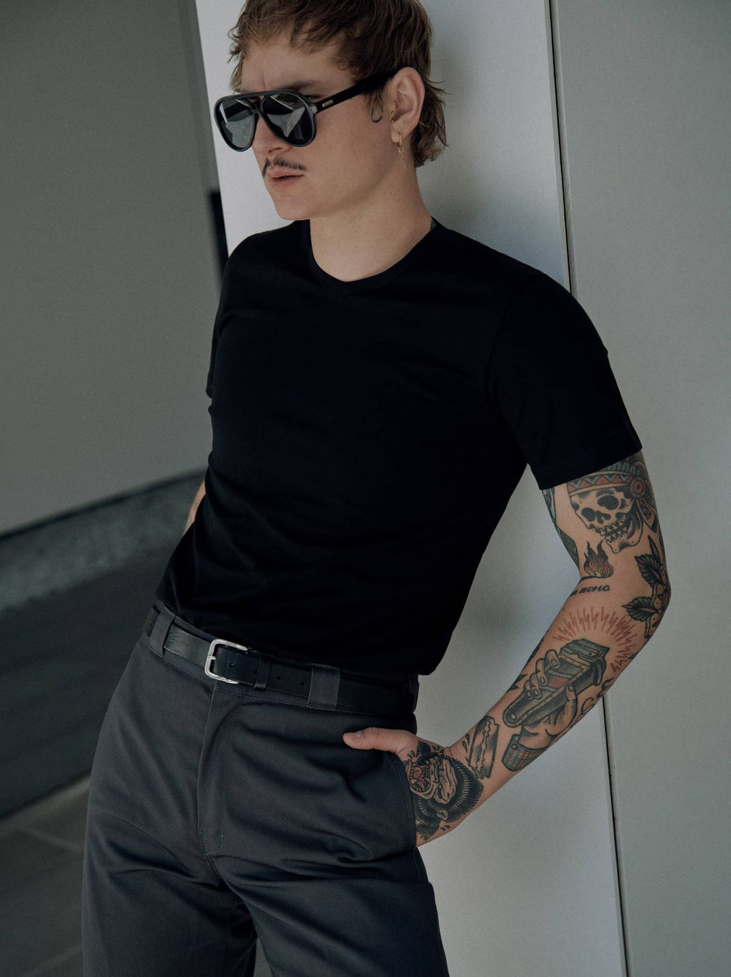 DIWARI Фуфайка BASIC MEN MF 2025 (бандероль) black