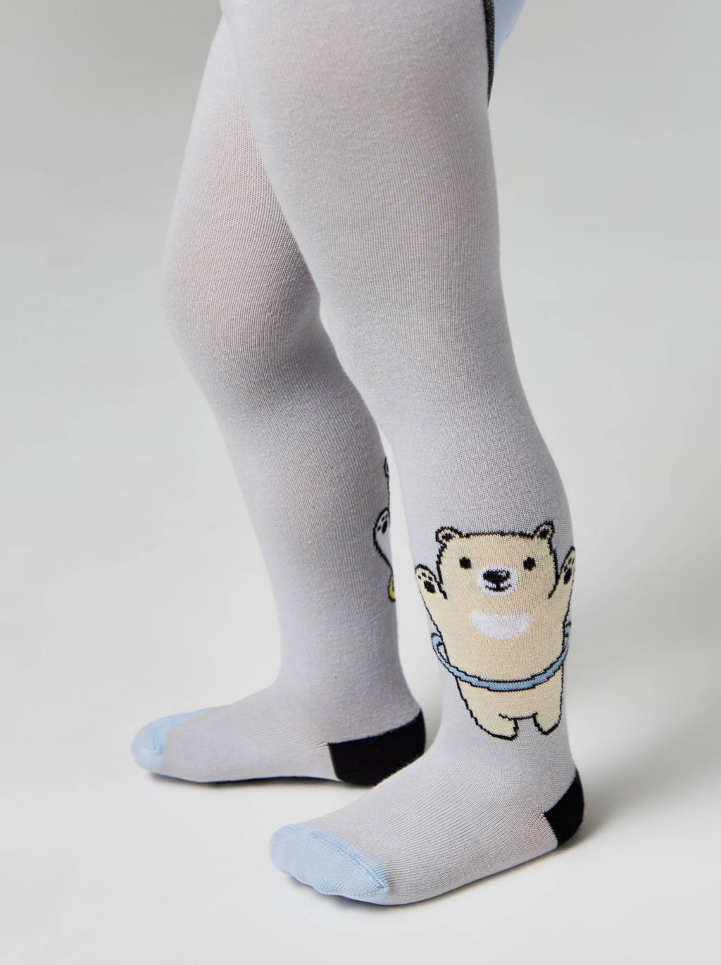 Цена за 2 шт. Колготки детские CONTE-KIDS HAPPIK Колготки детские светло-серый - Conte elegant фото 2