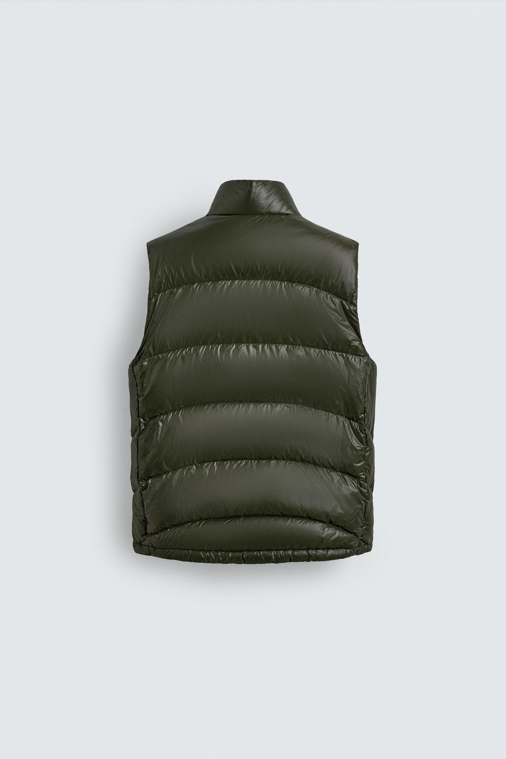 80% DOWN - 20% FEATHER WATER-REPELLENT QUILTED GILET ORIGINS - Zara фото 16