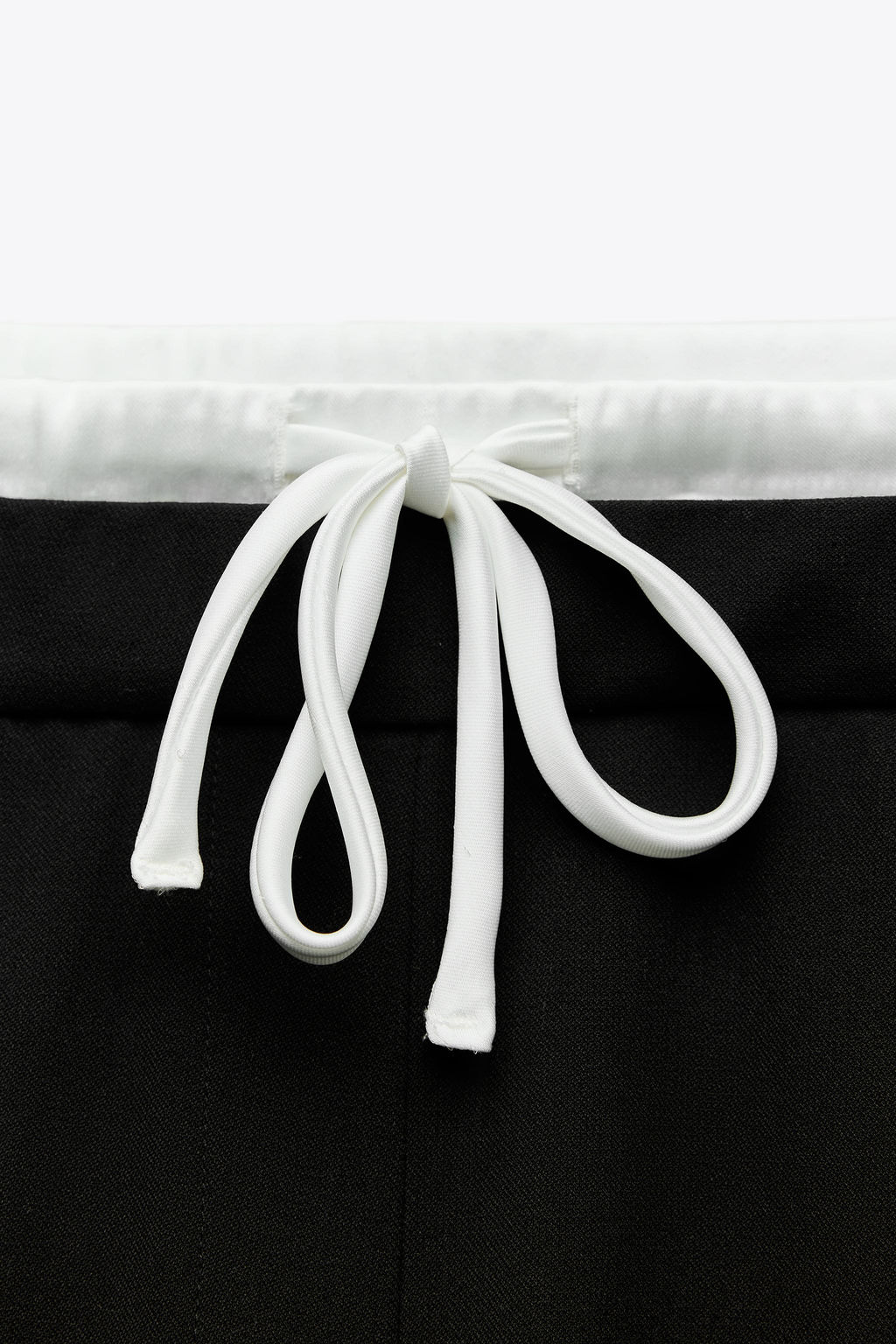 WIDE-LEG TROUSERS WITH DOUBLE WAISTBAND - Zara фото 27