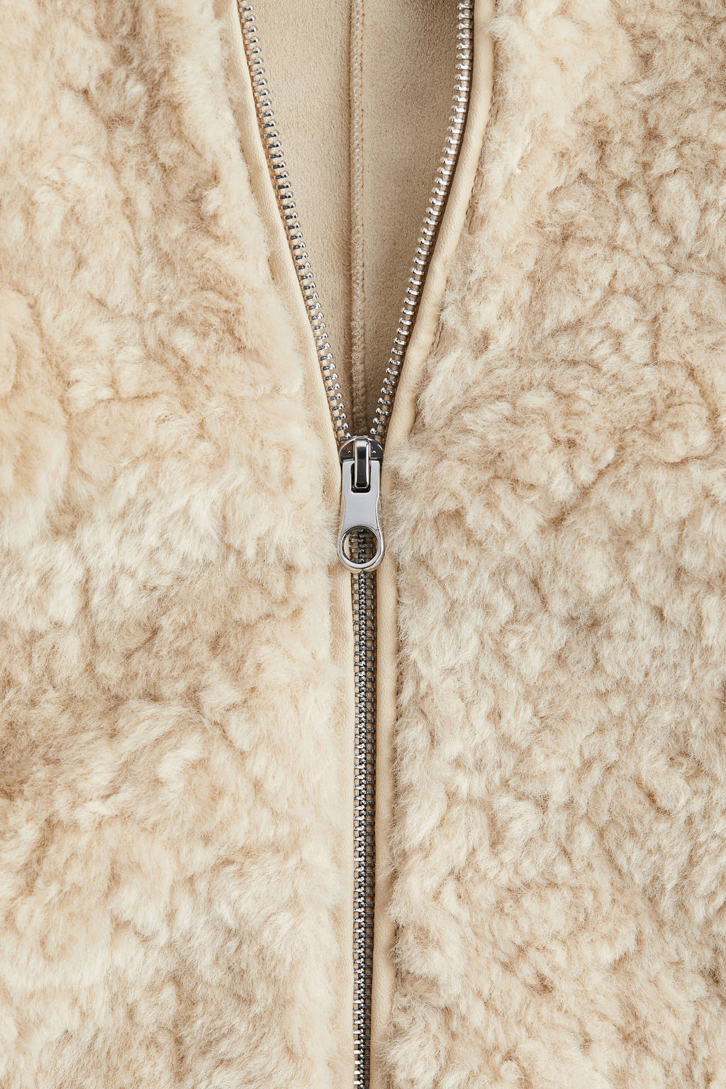 Chaqueta de borreguito con capucha - H&m фото 4