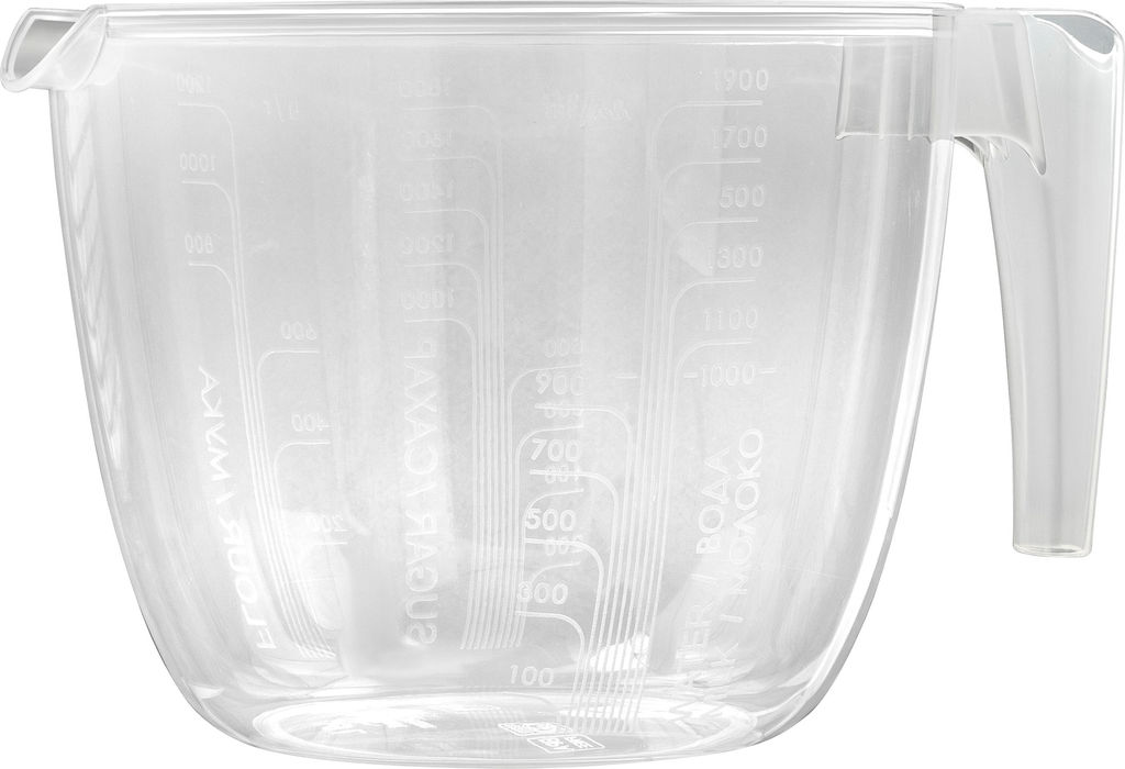 Емкость для миксера мерная ХЕЛЬСИНКИ с крышкой 1,9 л пепельный жемчуг PT111010024