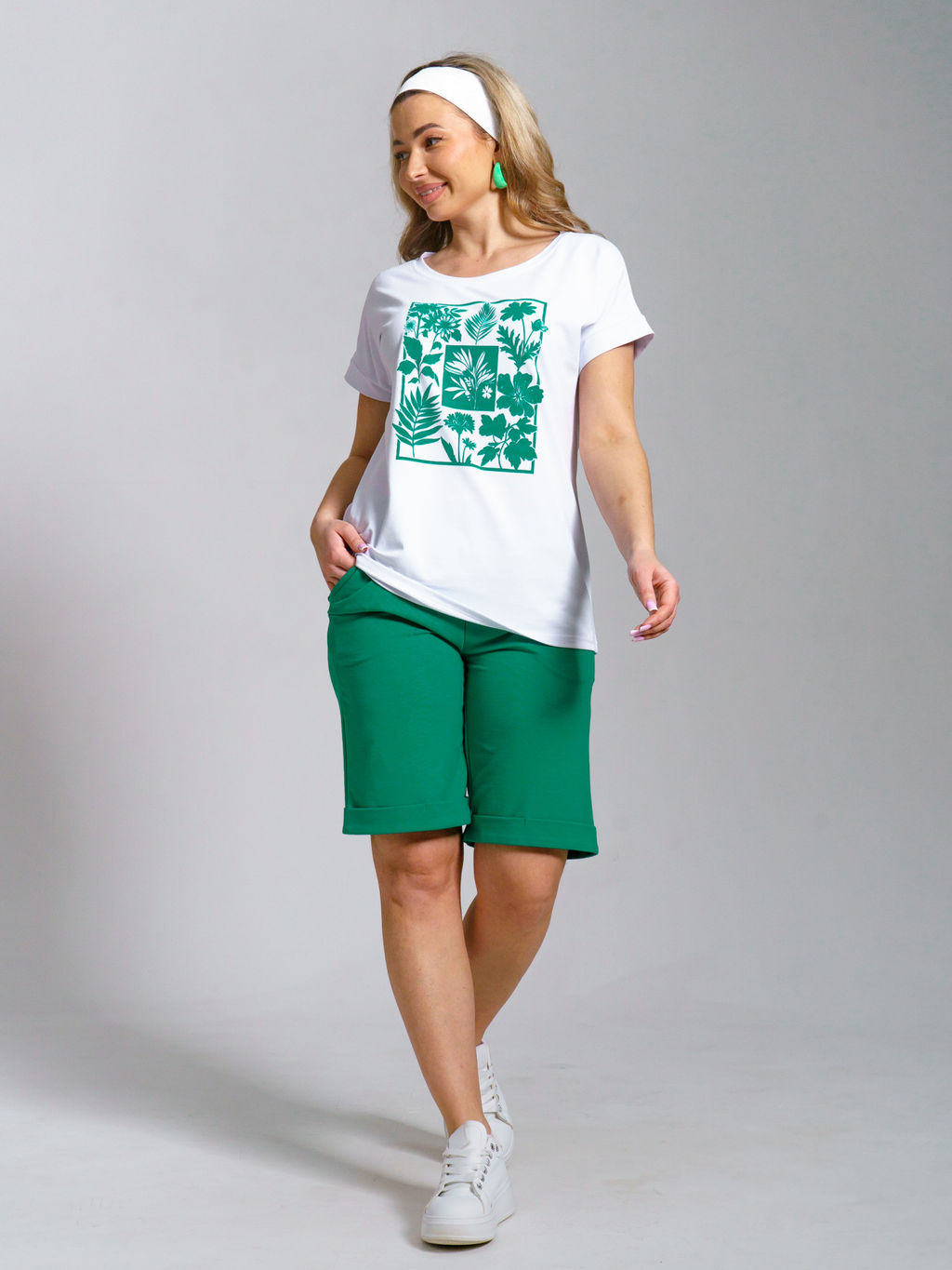 988 Костюм из футера с лайкрой - Svetekst фото 2