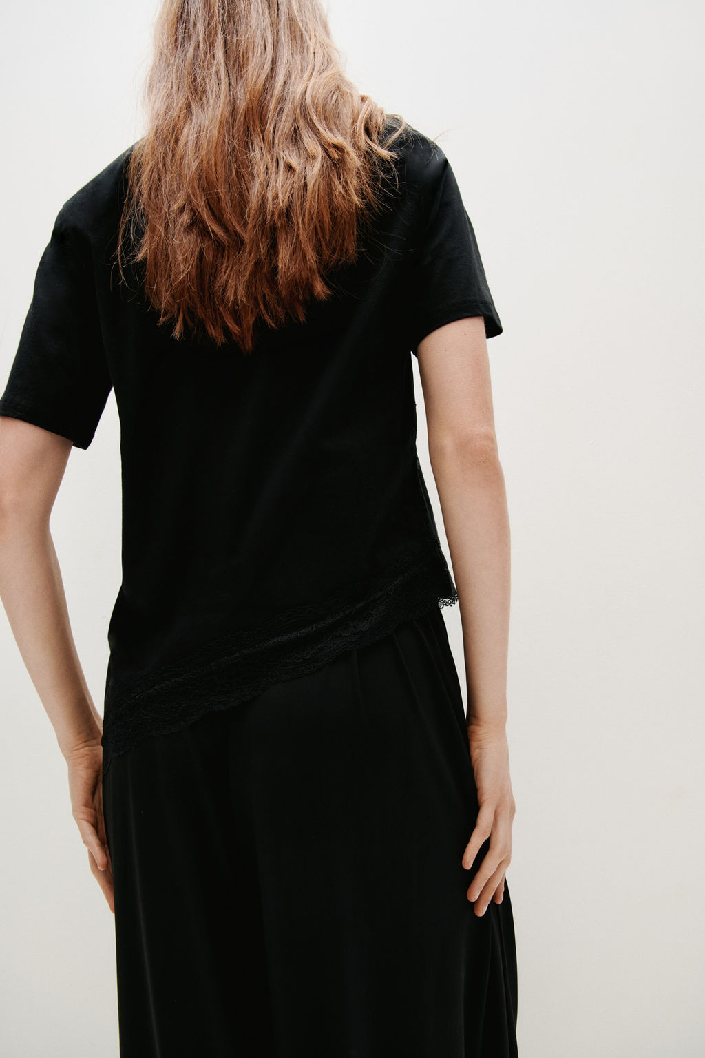 Camiseta con ribete de encaje - H&m фото 7