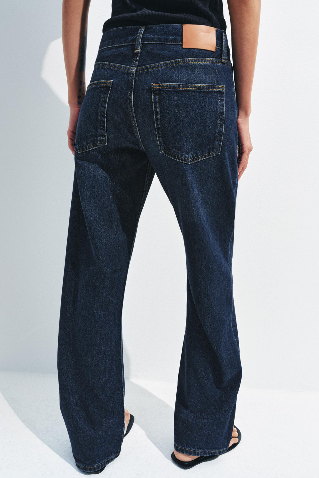 JEANS ZW COLLECTION RECTOS TIRO BAJO / Azul - Zara фото 5