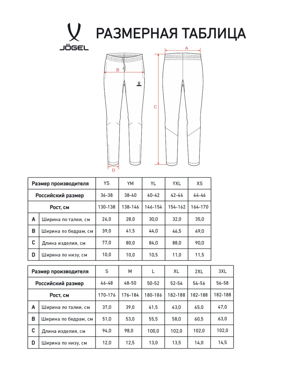 Брюки тренировочные JOGEL CAMP 2 Training Pocket Pants Z4, темно-синий  фото 11