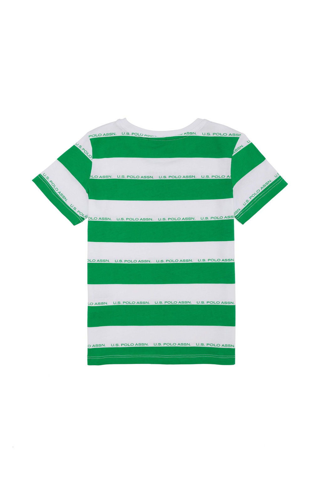 Детская зеленая футболка с круглым вырезом Неожиданная скидка в корзине - U.s. polo assn фото 4