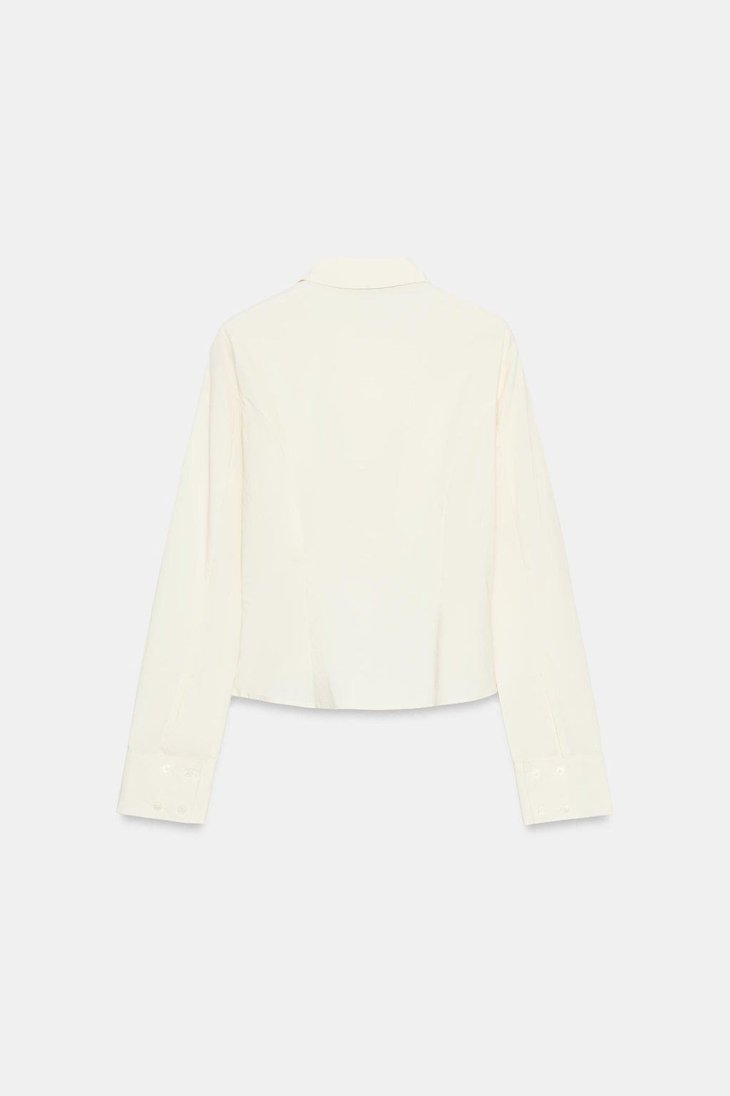FITTED POPLIN SHIRT - Zara фото 4