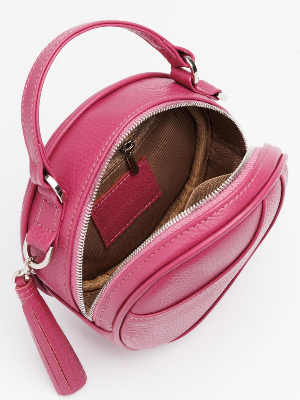 Женская кожаная сумка Richet 3201LN 777 Розовый