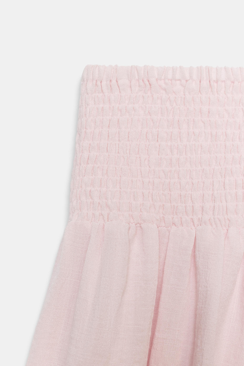 PANTAL?N BAGGY CINTURA EL?STICA / Rosa claro - Zara фото 8