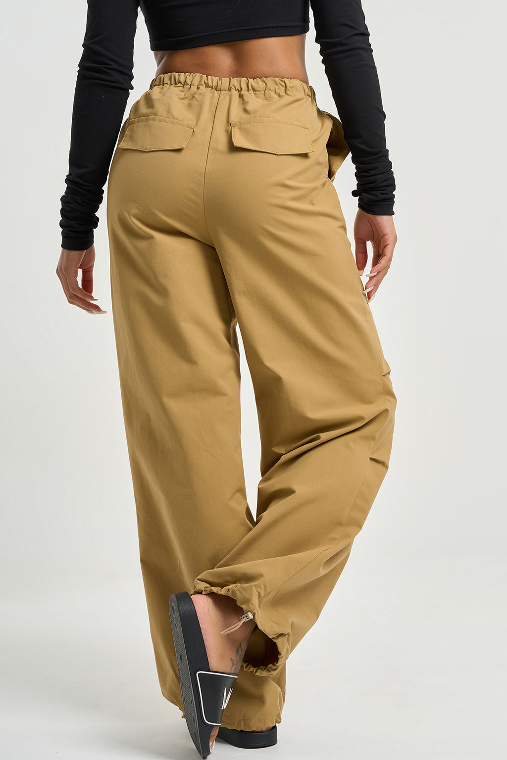 Брюки карго из плотной хлопковой ткани - Fly фото 15