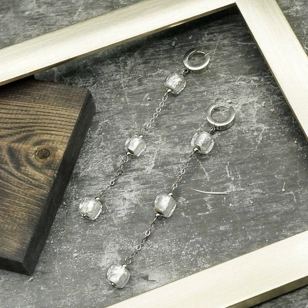 Серьги из муранского стекла GRANITA LS3331