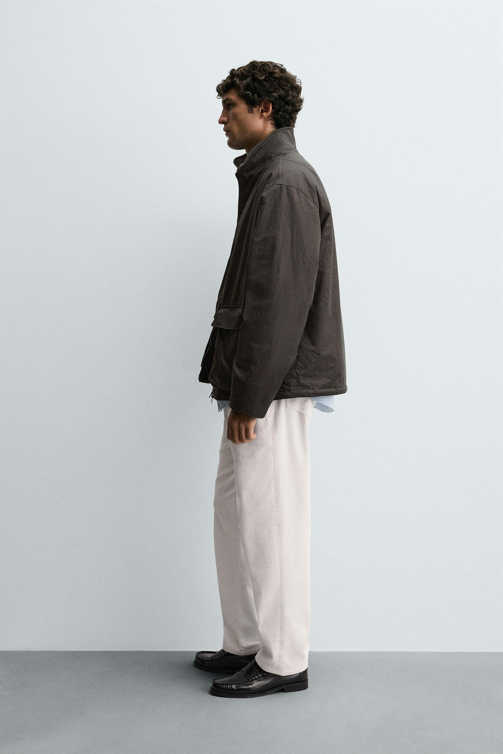 WAXED FINISH JACKET - Zara фото 4