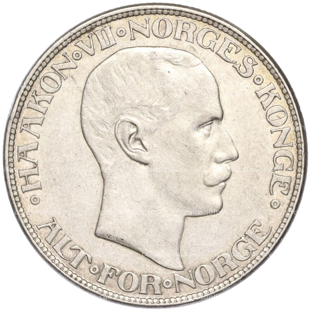 Монета 2 кроны 1915 года Норвегия