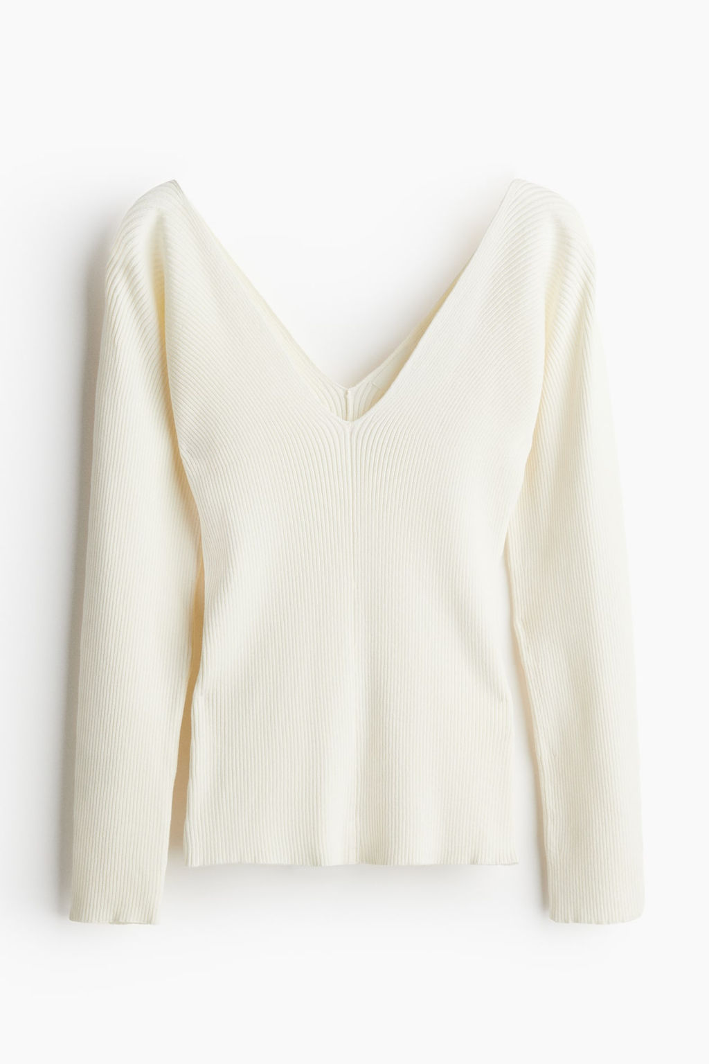 Top en punto de canale con escote en V - H&m фото 5