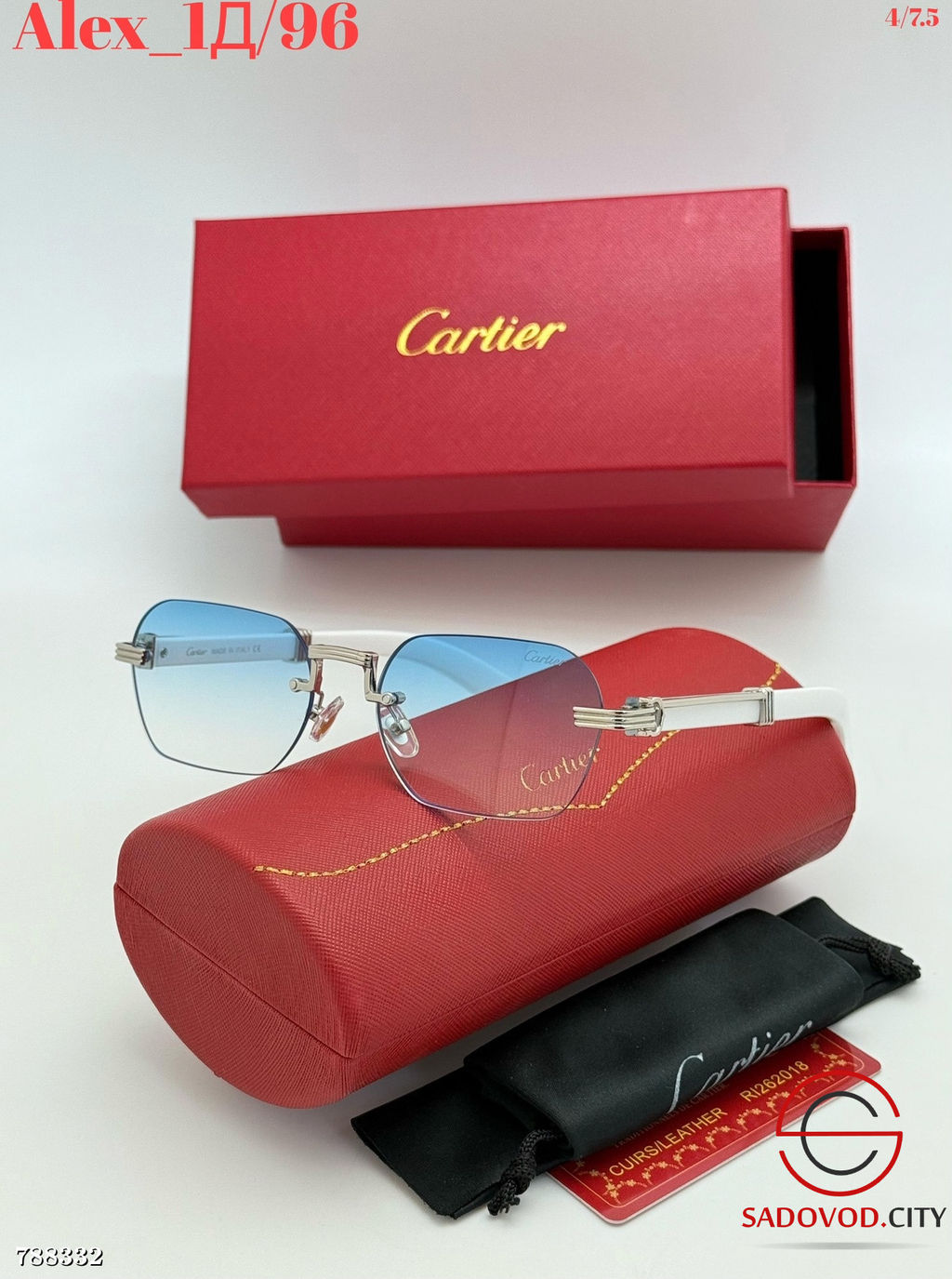 Солнцезащитные унисекс очки - Bruno фото 6