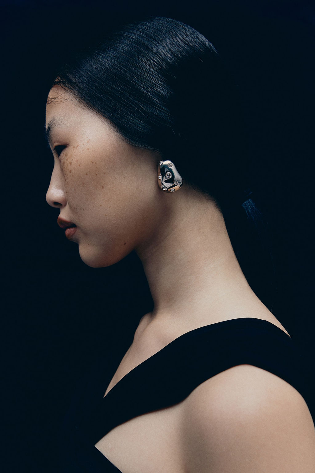 Pendientes con strass - H&m фото 2