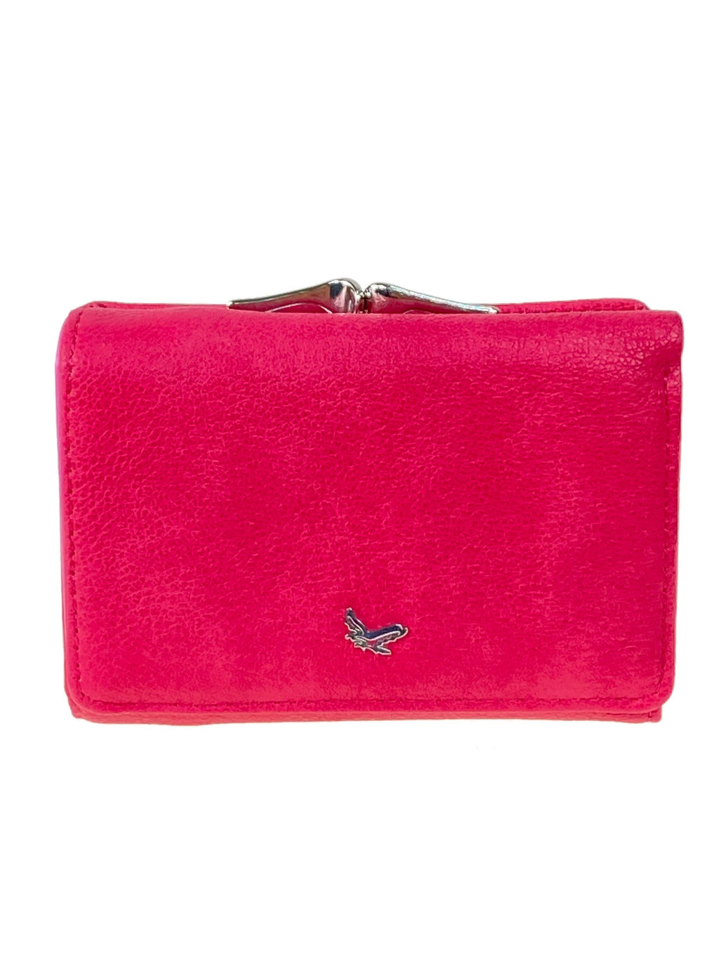 Женский кошелек с фермуаром из натуральной кожи, мультицвет - Greta фото 23