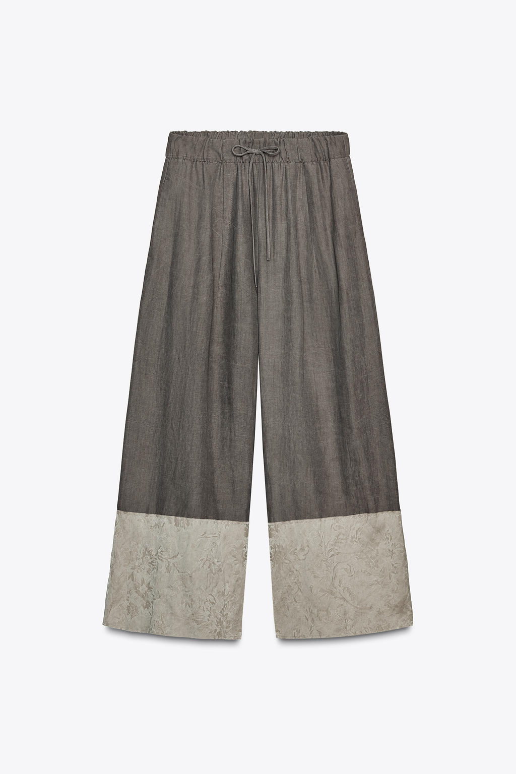 JACQUARD COMBINATION TROUSERS ZW COLLECTION - Zara фото 4