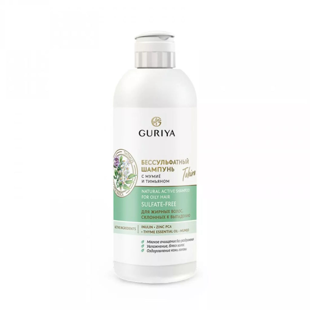 Бессульфатный шампунь с мумиё и тимьяном Tahira - Guriya фото 2