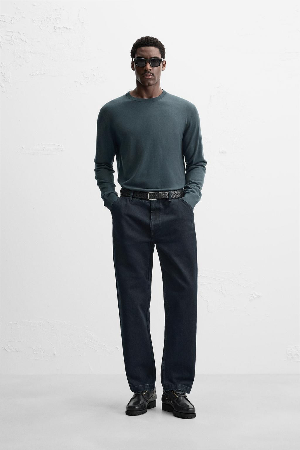 LIGHTWEIGHT 100% WOOL SWEATER