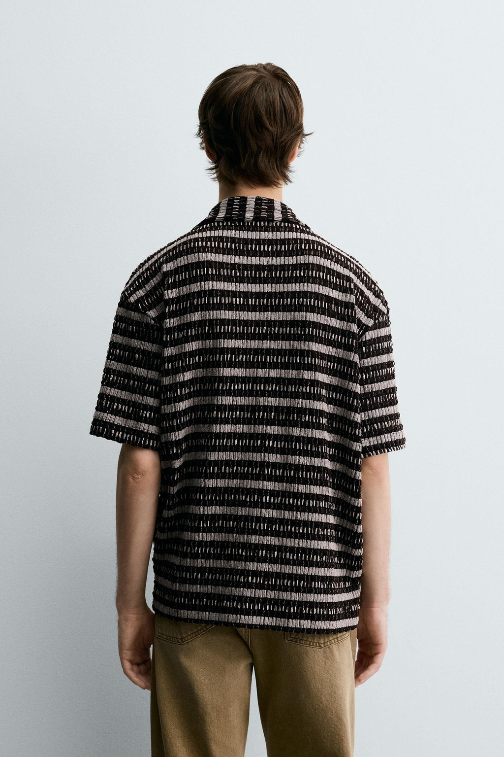 JACQUARD KNIT POLO SHIRT - Zara фото 3