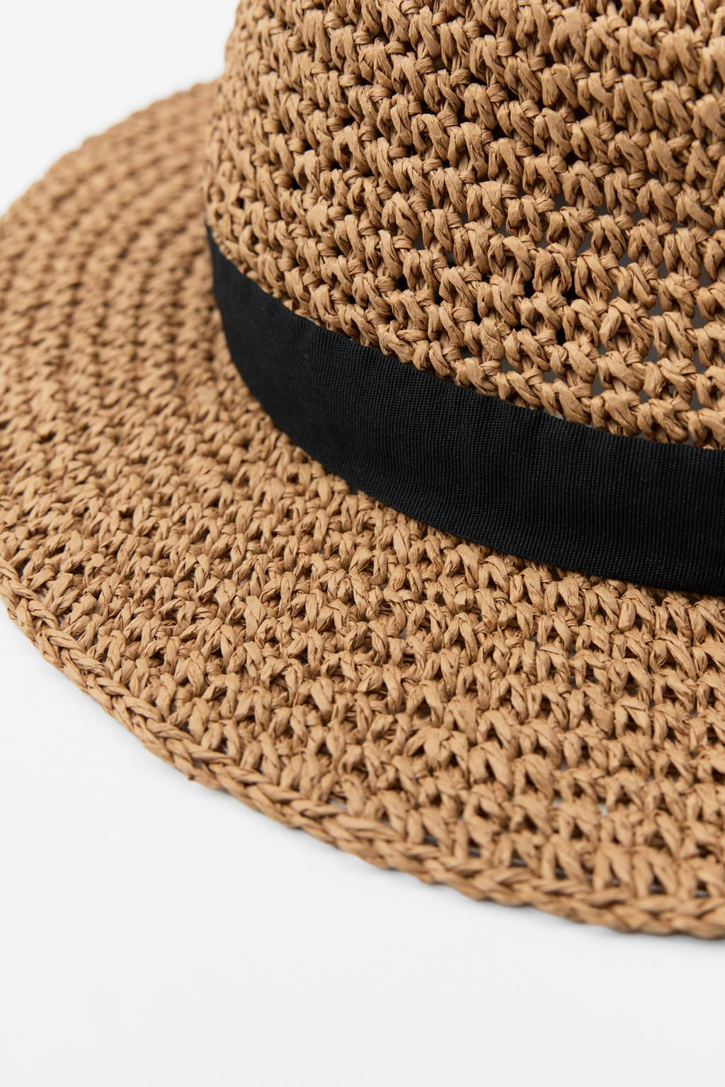 CONTRAST BAND HAT - Zara фото 6