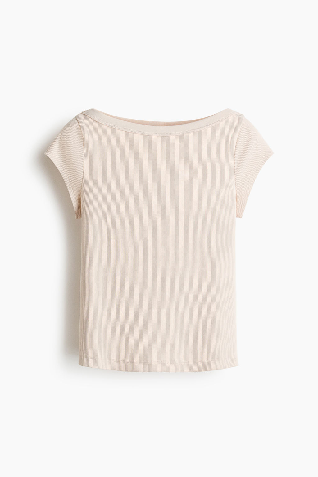Top en punto de canal? con escote barco - H&m фото 4